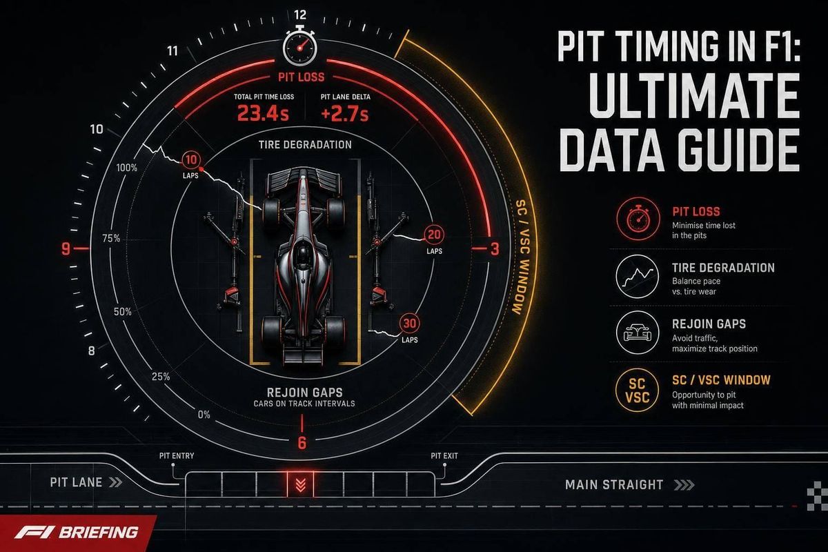 Pit Timing in F1: Ultimate Data Guide