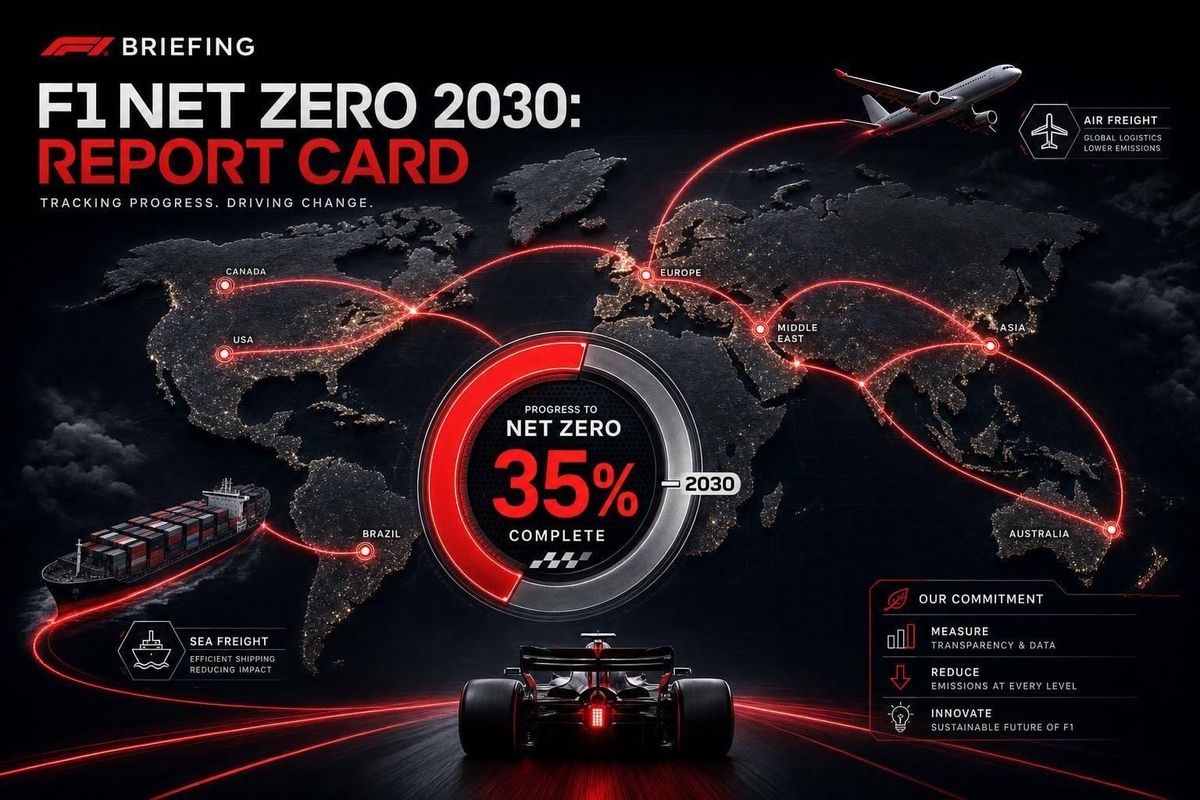 F1 Net Zero 2030: Report Card