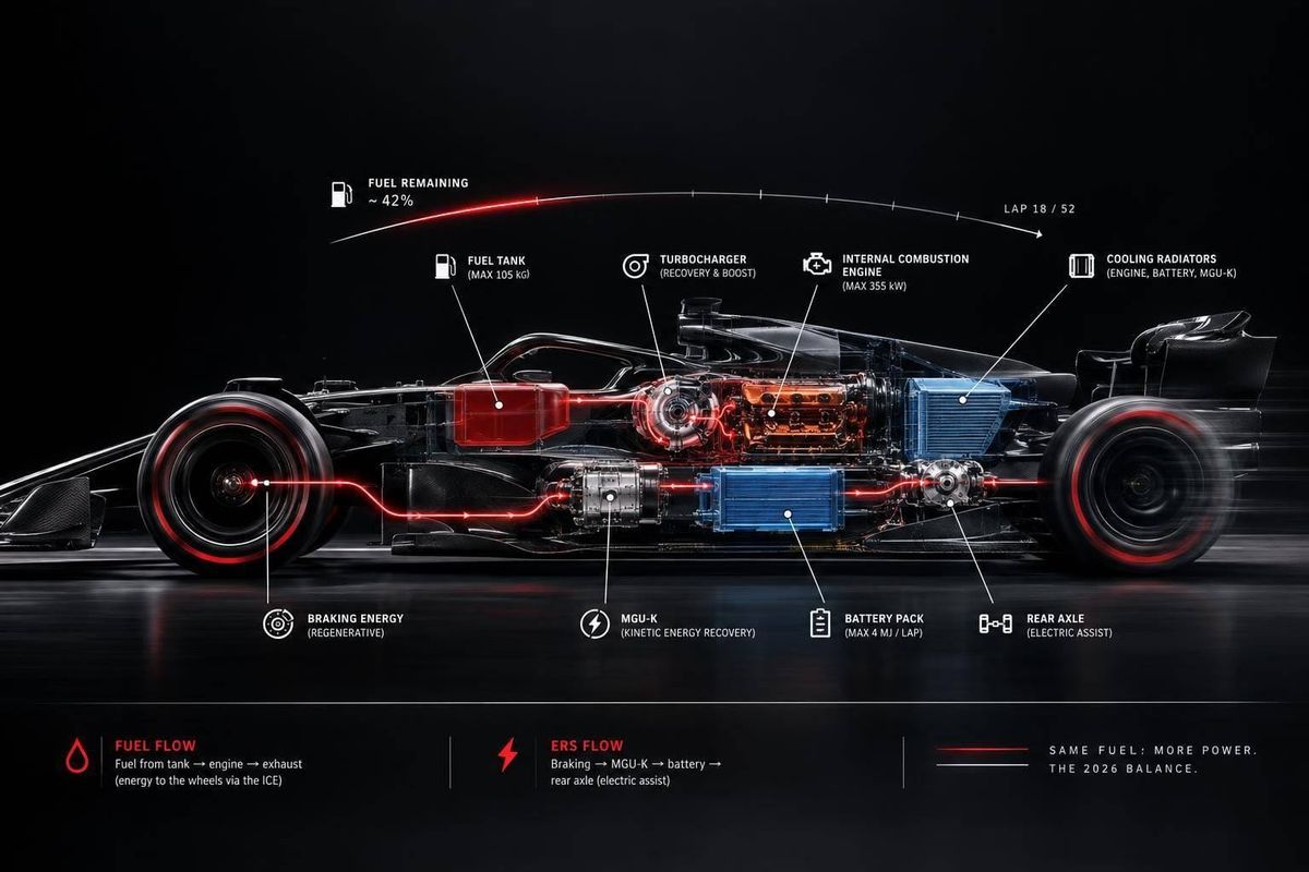 New F1 Rules: How Power Units Meet Fuel Targets