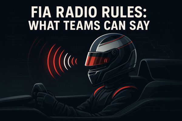 FIA Radio Rules: What Teams Can Say