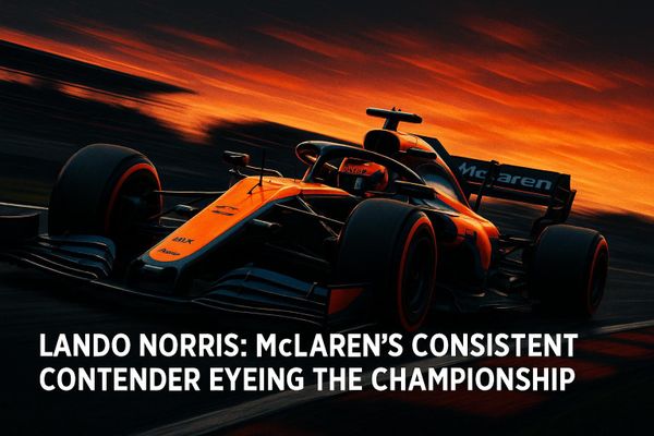 Lando Norris: McLaren’s Consistent Contender Eyeing the Championship