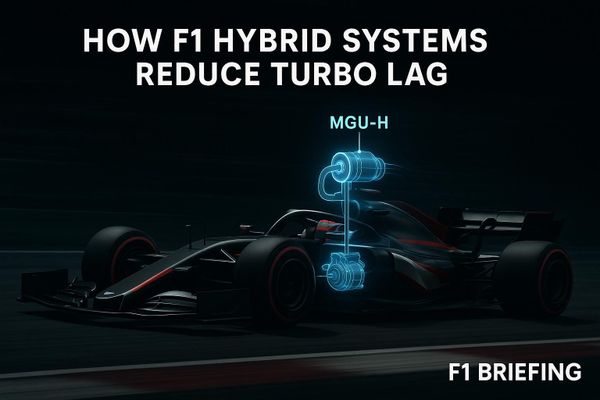 How F1 Hybrid Systems Reduce Turbo Lag