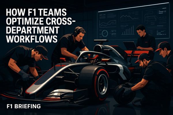 How F1 Teams Optimize Cross-Department Workflows