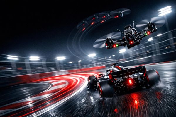 Evolution of Drone Use in F1 Broadcasting