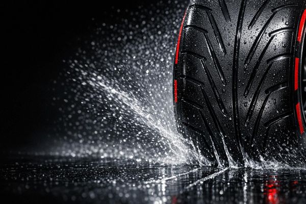 Impact of Wet Tires on F1 Safety