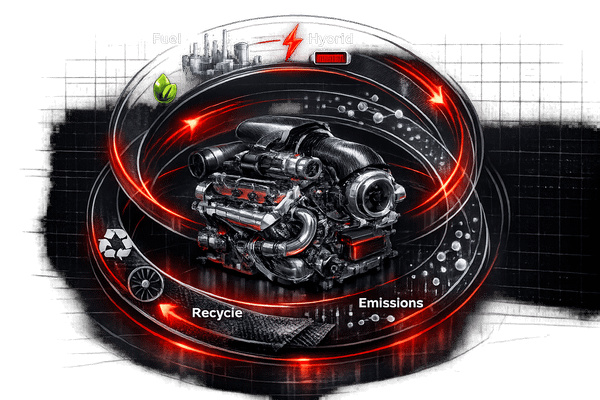 Lifecycle Emissions of F1 Engines
