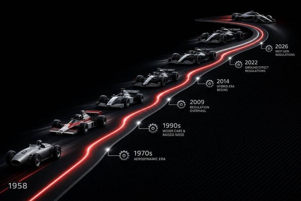 Historical Trends in Constructors' Championships