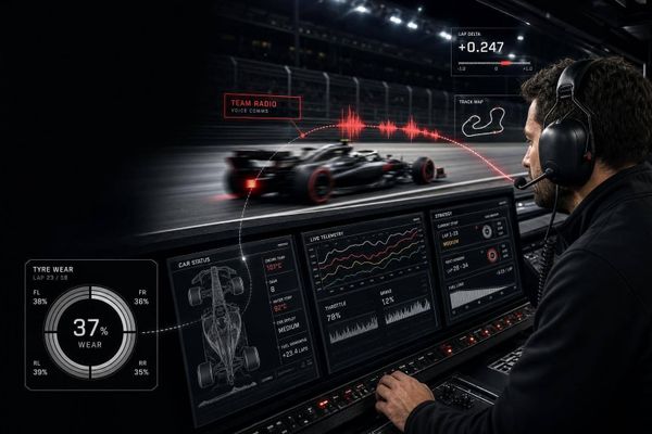 How F1 Engineers Guide Drivers Mid-Race