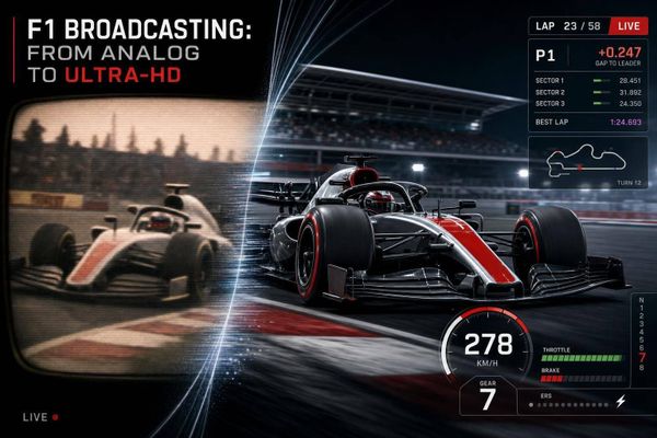 F1 Broadcasting: From Analog to Ultra-HD