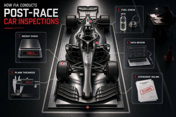 How FIA Conducts Post-Race Car Inspections
