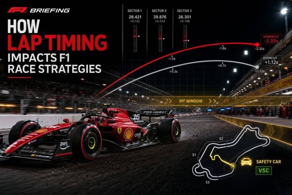 How Lap Timing Impacts F1 Race Strategies
