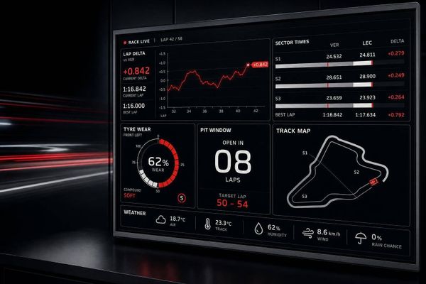 F1 Data Visualization for Live Race Decisions