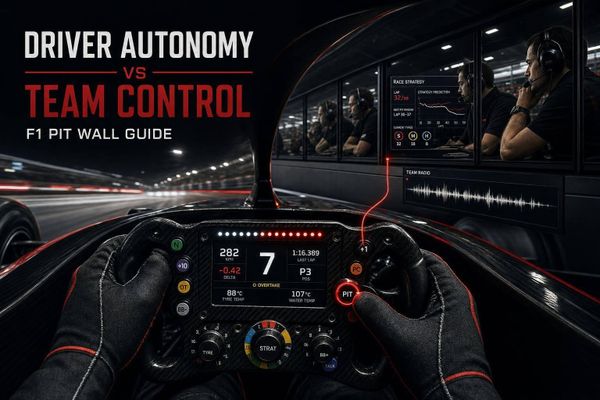 Driver Autonomy vs Team Control: F1 Pit Wall Guide