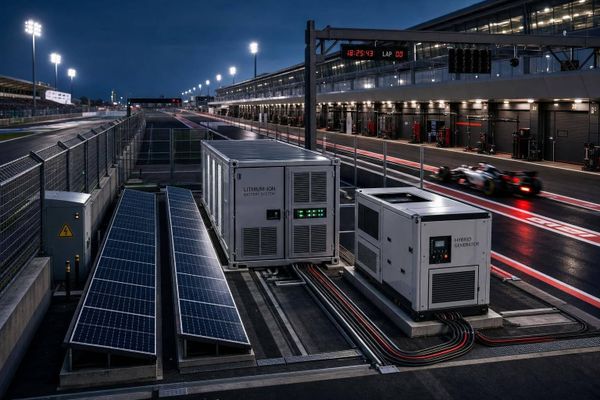 Can F1 Run Race Sites on Renewable Power?