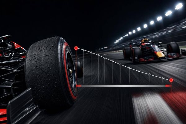 What Tire Degradation Tells Us About F1 Battles