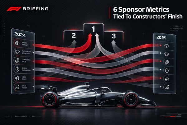 6 Sponsor Metrics Tied To Constructors' Finish