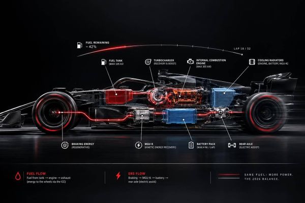 New F1 Rules: How Power Units Meet Fuel Targets