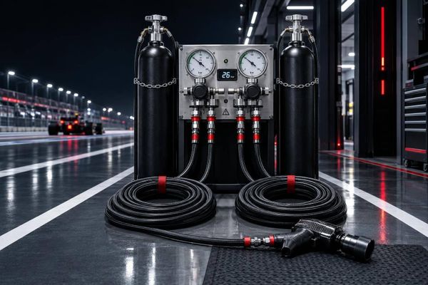 Compressed Air Systems for F1 Pit Lanes