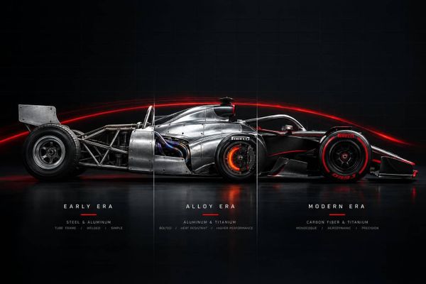 F1 Car Development: Alloy Choices Through History