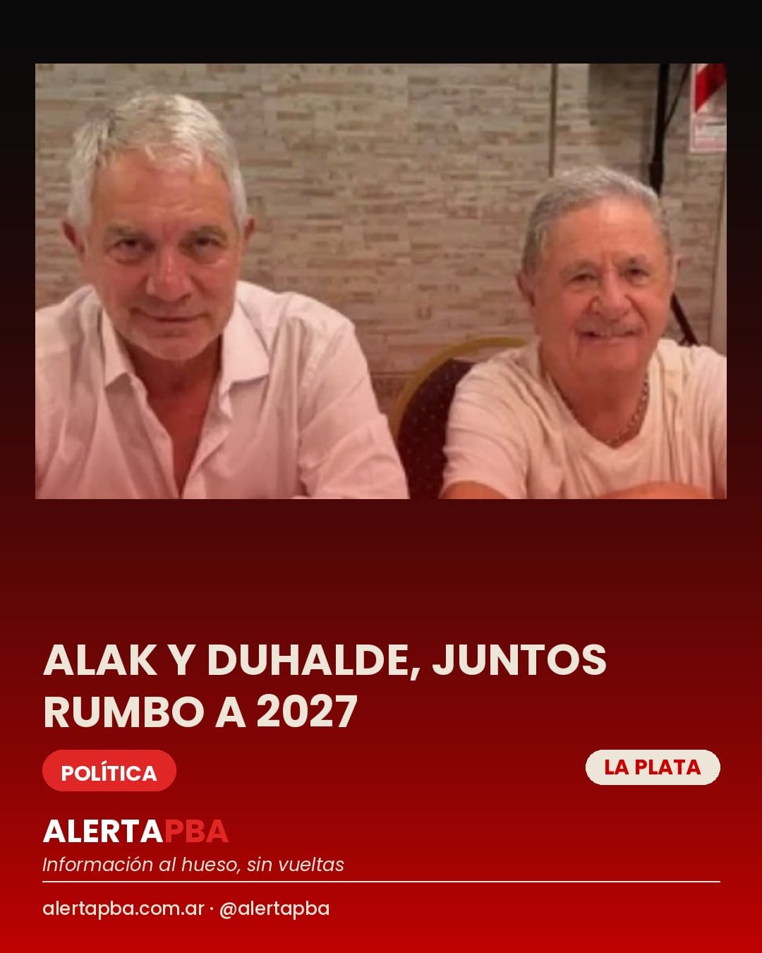 Alak viaja a Bahía Blanca en su recorrida por la Provincia