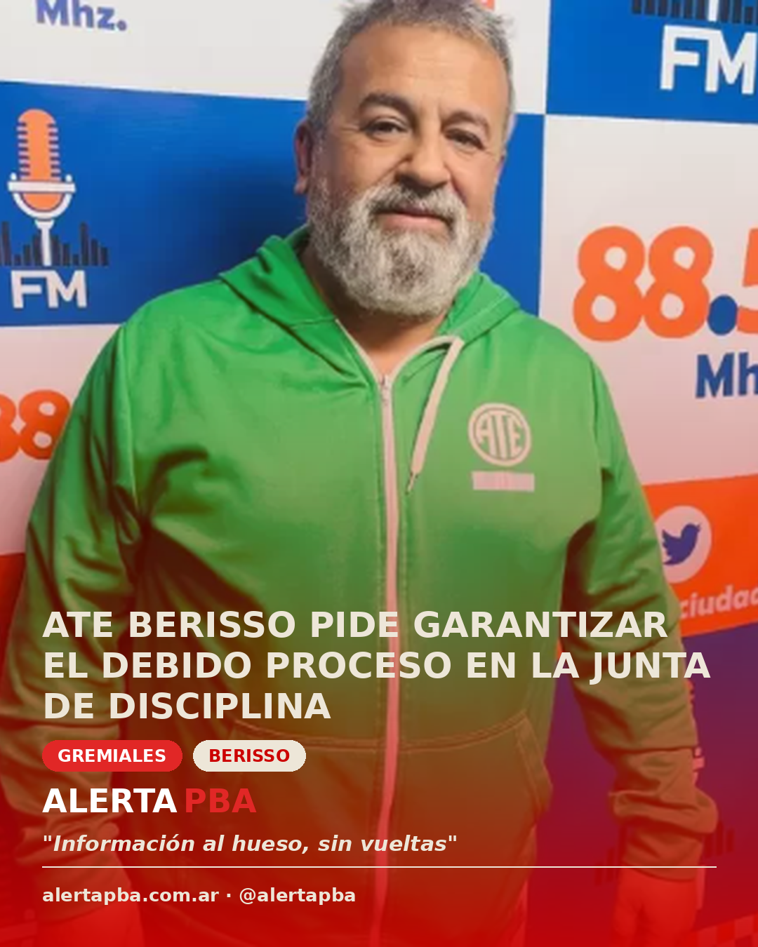 ATE Berisso pide garantizar el debido proceso en la Junta de Disciplina