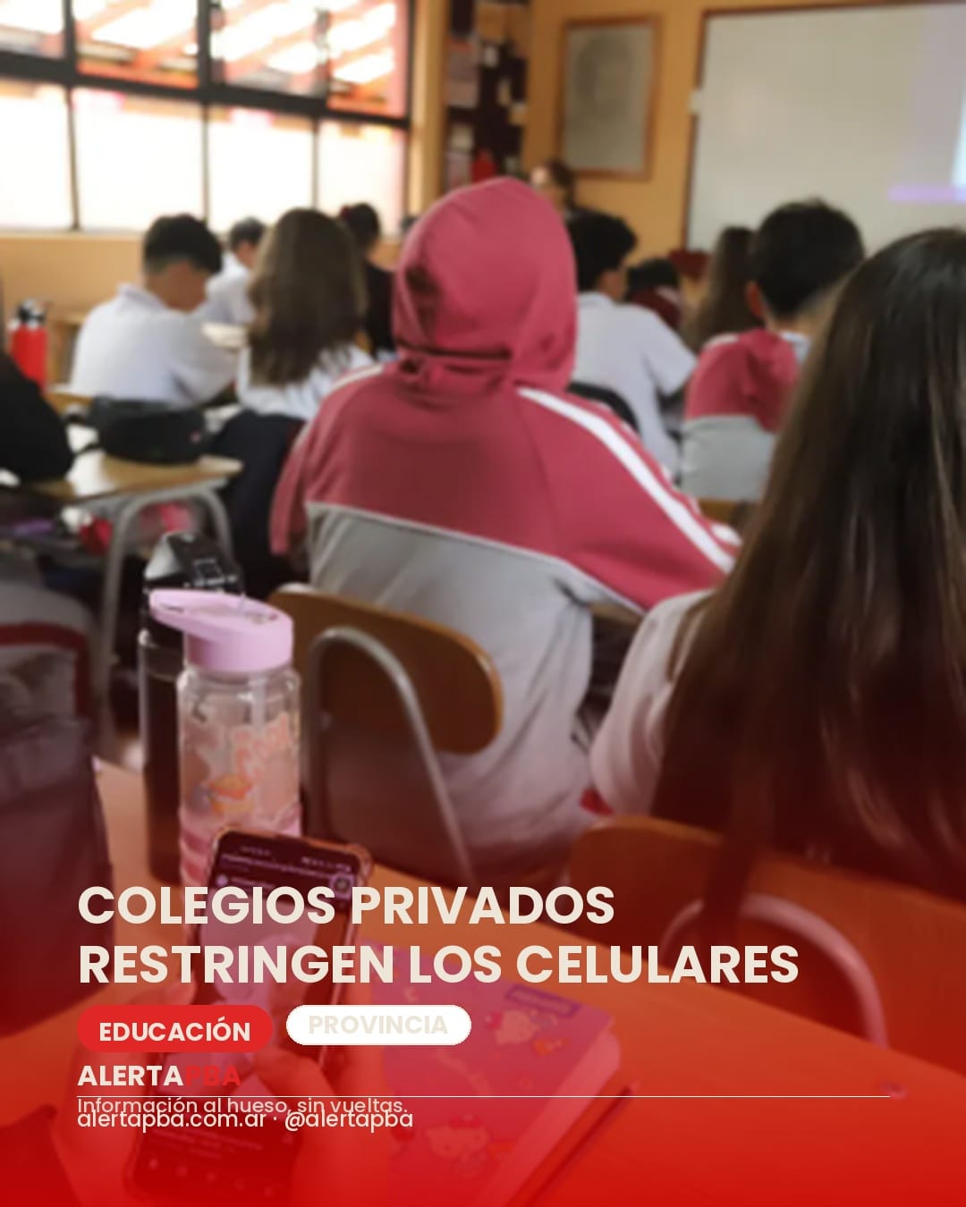 El 10% de los colegios privados bonaerenses ya restringe los celulares