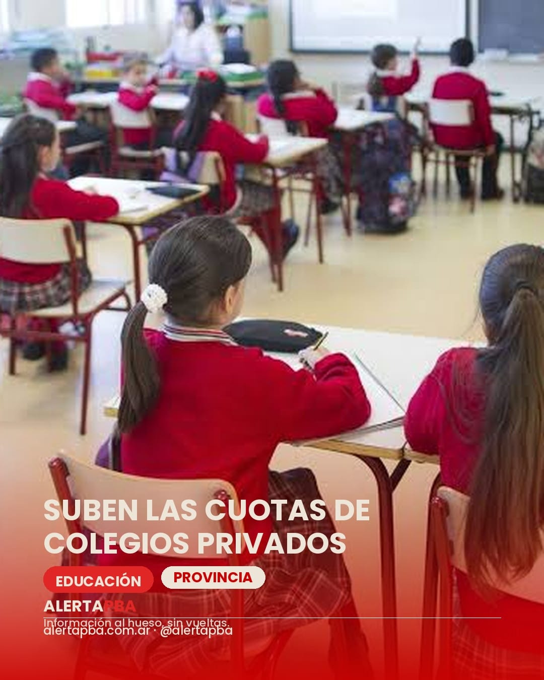 Los colegios privados subirán las cuotas 7,5% entre agosto y septiembre
