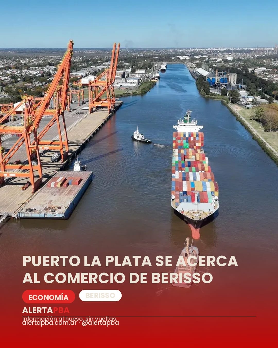 El Puerto La Plata fortalece el vínculo con el comercio de Berisso