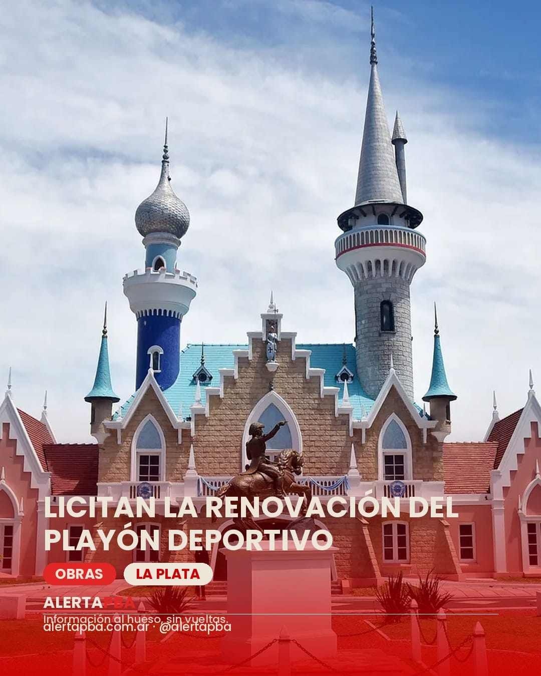 Licitan la renovación del playón deportivo de la República de los Niños