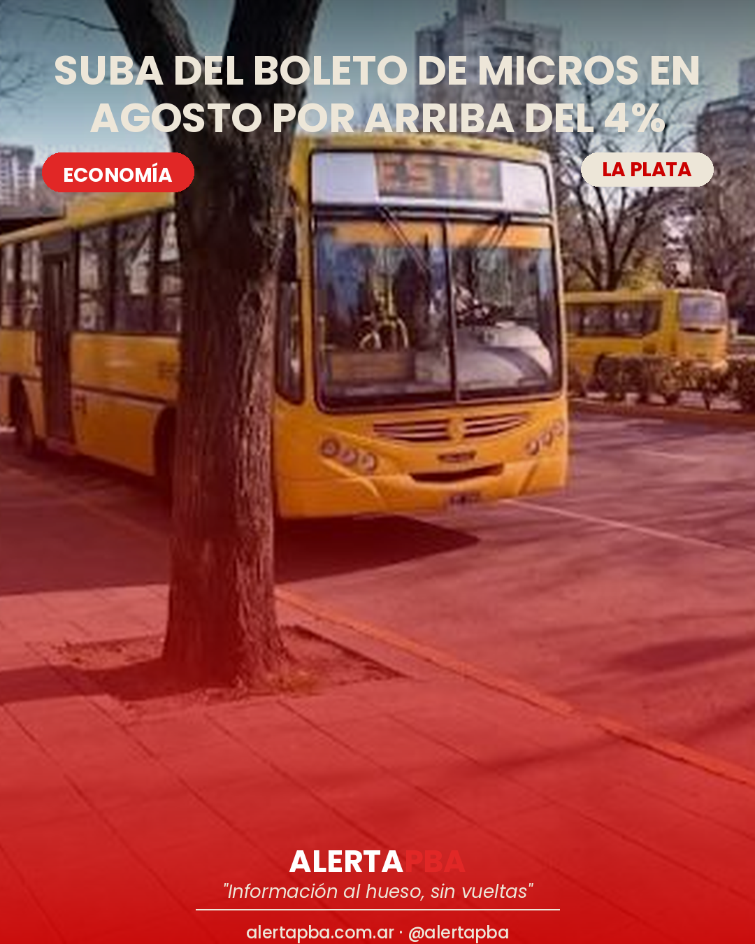 Suba del boleto de micros en agosto por arriba del 4%: más de lo esperado
