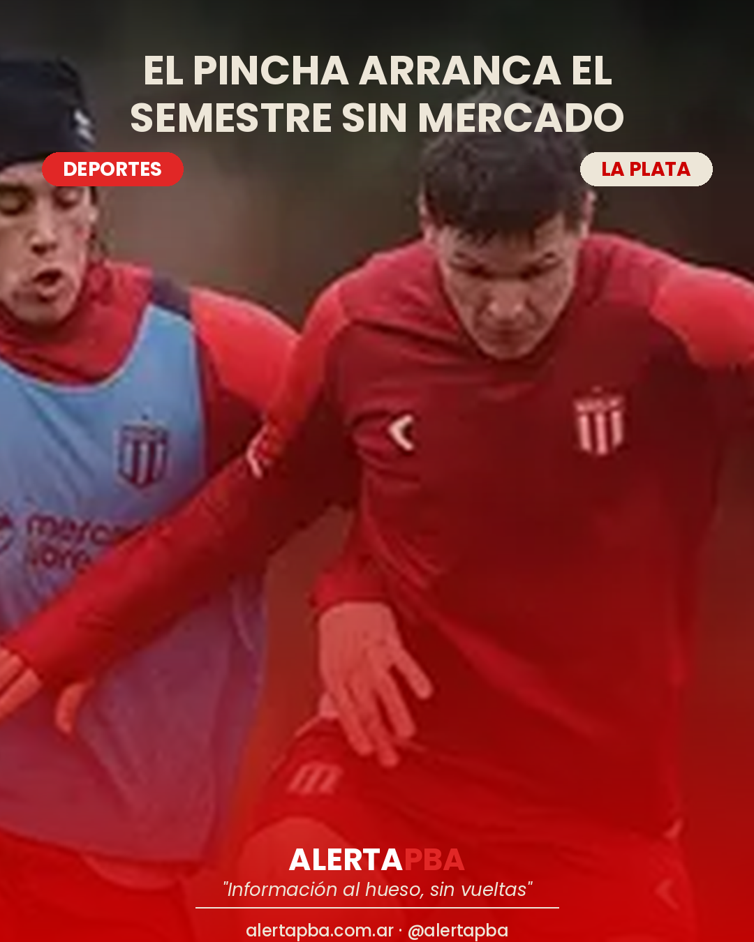 Estudiantes arranca el semestre sin refuerzos y con la mira en Independiente