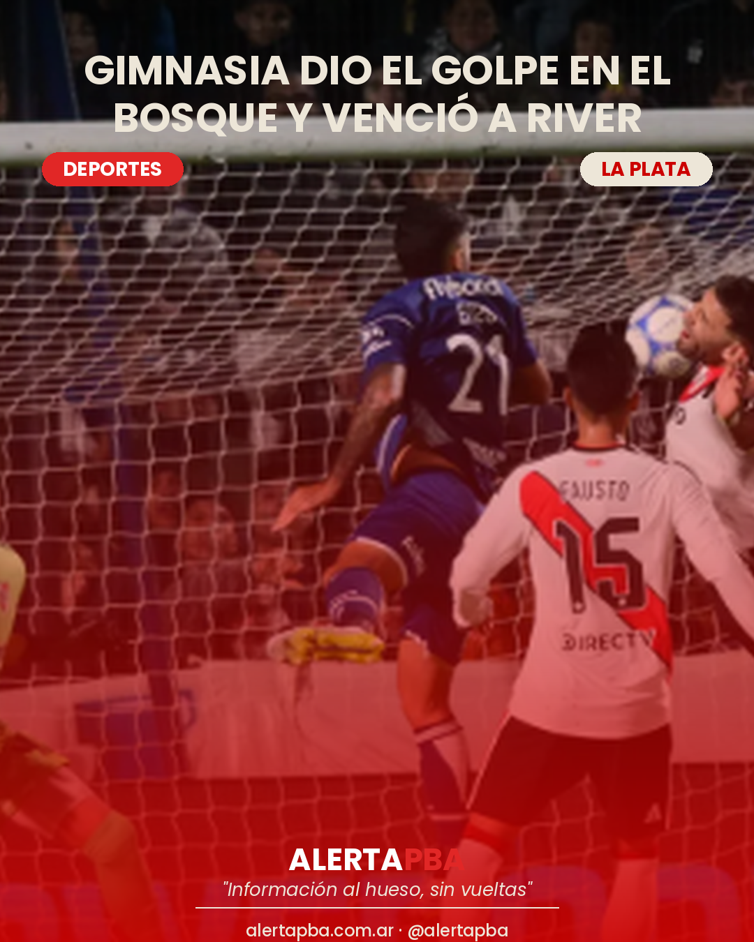 Gimnasia dio el golpe en el Bosque, venció a River con un gol de Alexis Steimbach y logró su primera victoria