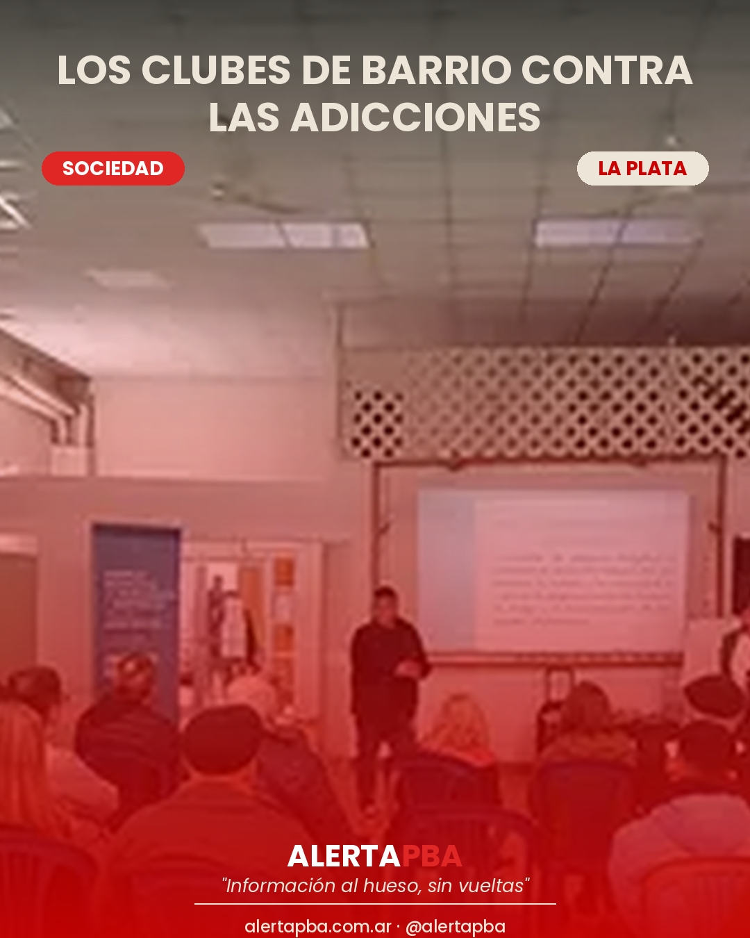 Los clubes de barrio buscan hacer frente a las adicciones