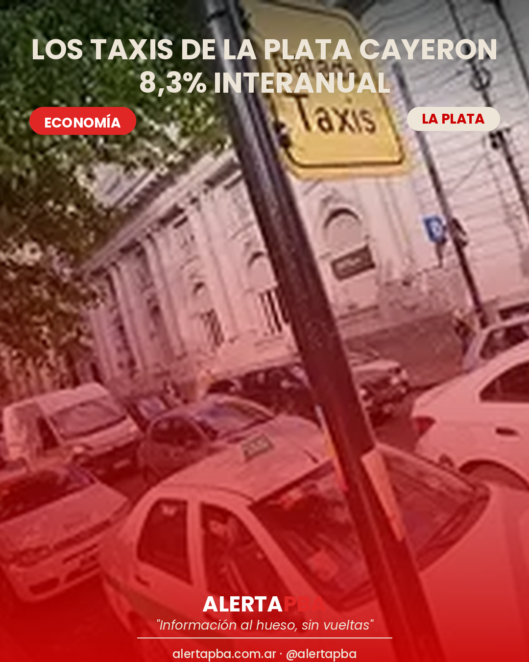 Los taxis tuvieron una caída interanual del 8,3% en los viajes