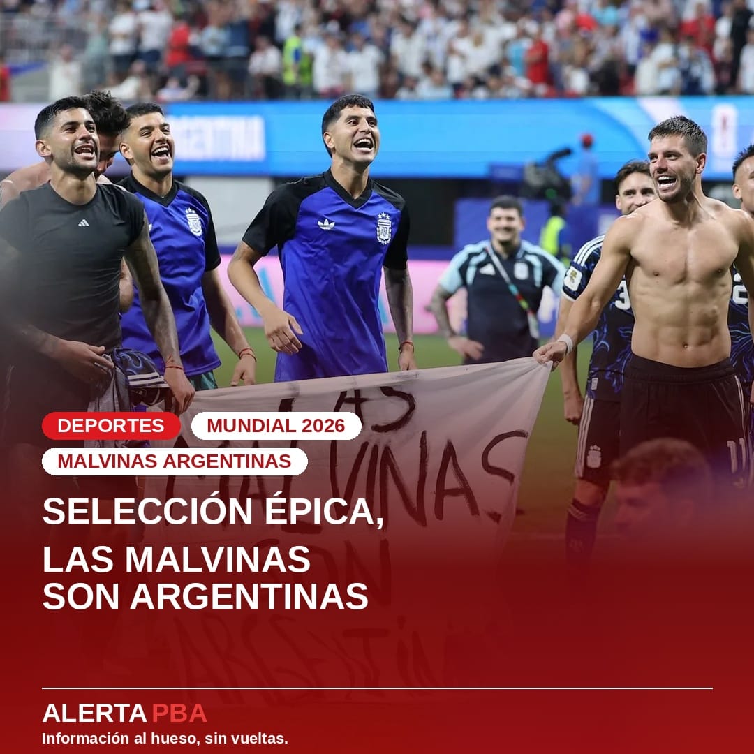 Con una bandera por Malvinas, la Selección festejó su pase a semifinales