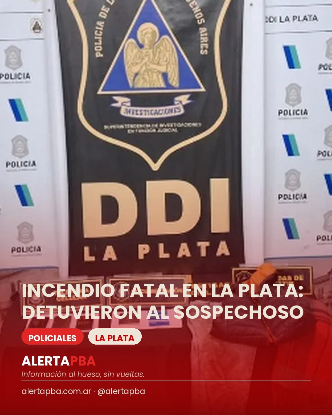 Incendio fatal en La Plata: detuvieron a "el hombre de la bicicleta"