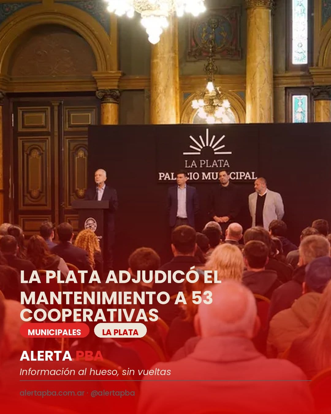 La Plata adjudicó el mantenimiento del espacio público a 53 cooperativas