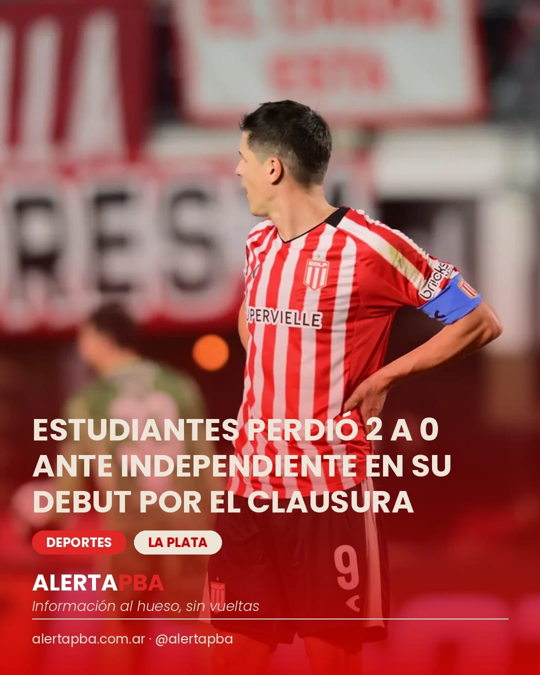 Estudiantes perdió frente a Independiente por el Torneo Clausura