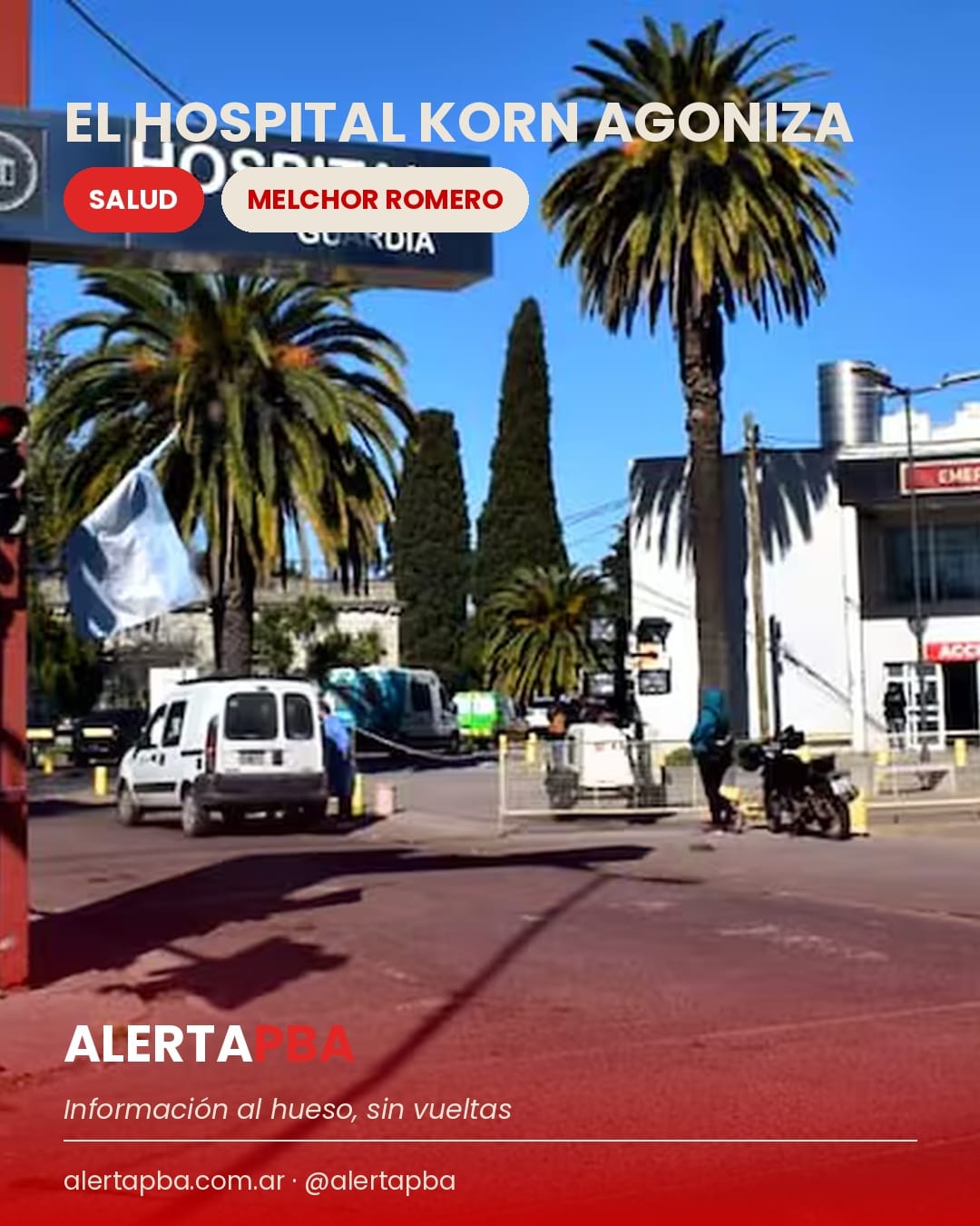 Trabajadores del Hospital Korn denuncian que la crisis se agravó y alertan por riesgo sanitario