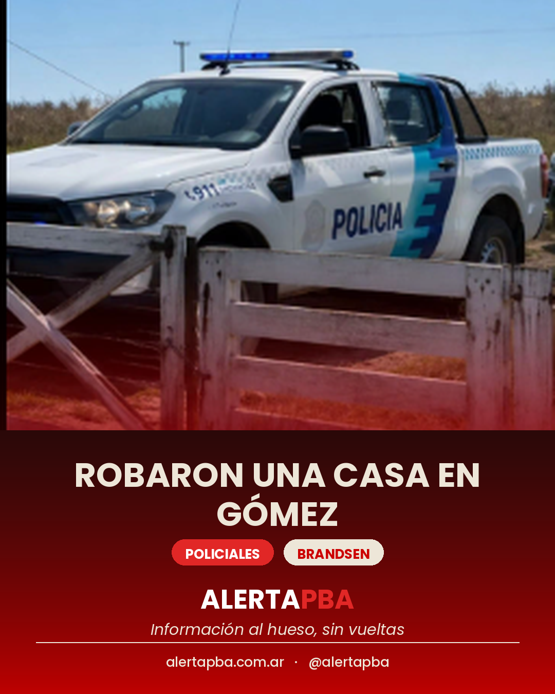 Robaron una casa en Gómez mientras la familia viajaba a La Plata