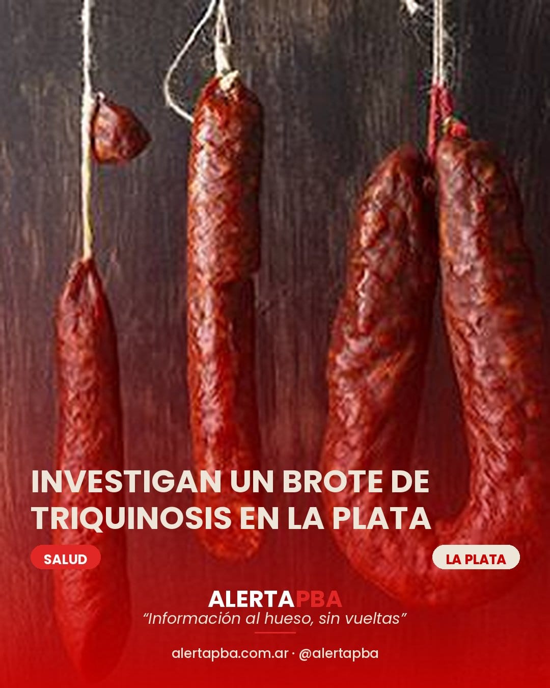 Investigan un brote de triquinosis en La Plata: hay cinco casos sospechosos en Arturo Seguí