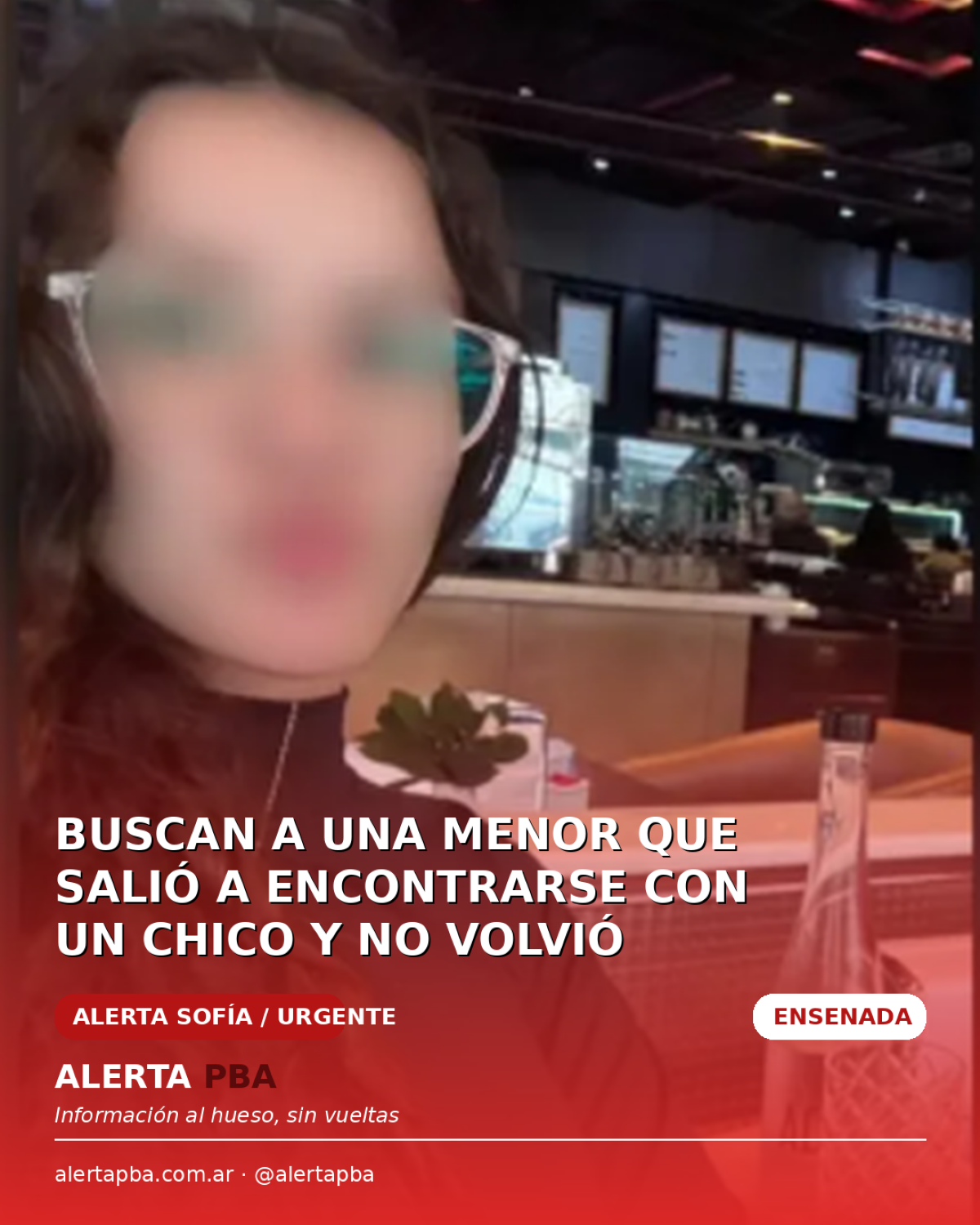 Buscan a una menor de Ensenada que salió a encontrarse con un chico y no volvió