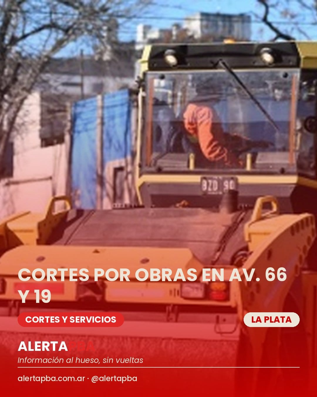 La Municipalidad de La Plata anunció cortes de tránsito por obras en la intersección de dos avenidas