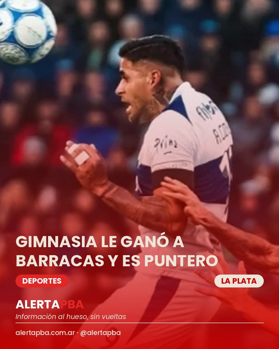 Gimnasia bajó a Barracas, llegó a la punta y se ilusiona con meterse en una copa