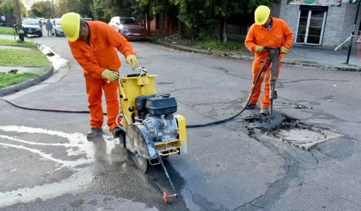 La Plata avanza con obras viales en las zonas norte y sur