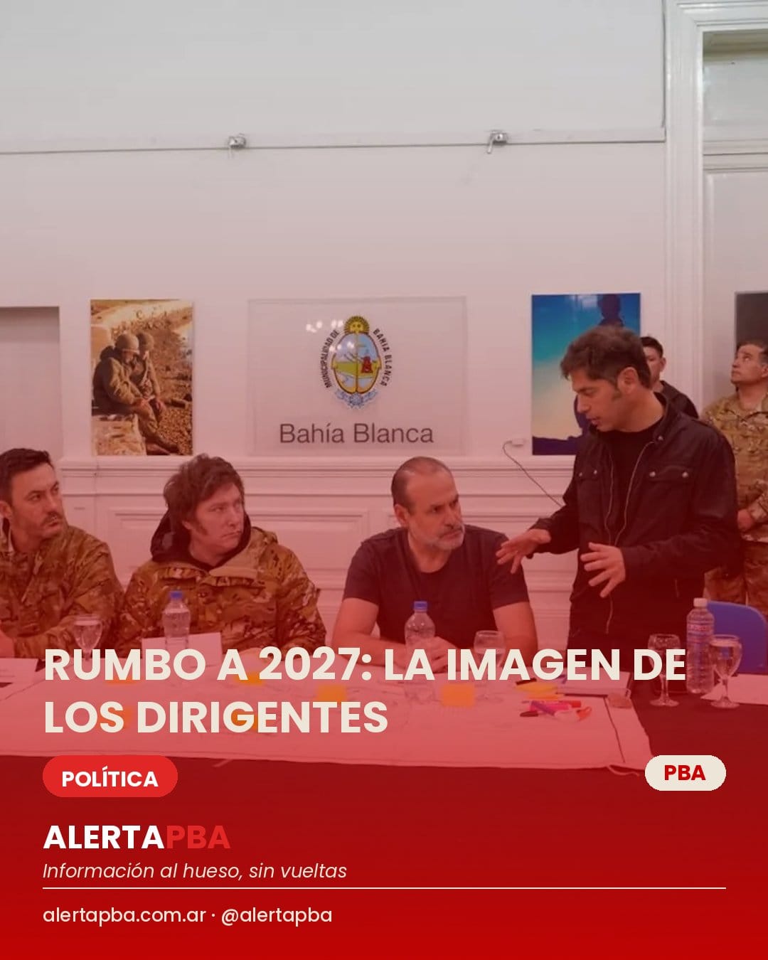 Rumbo a 2027: así está la imagen de los principales dirigentes