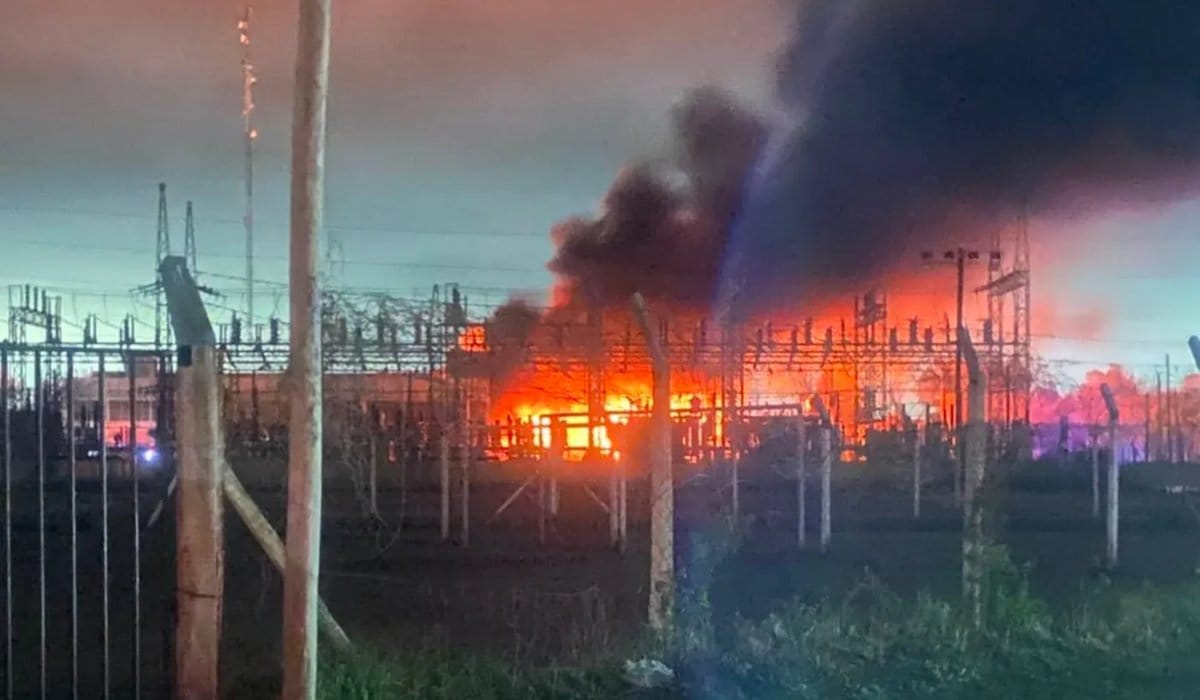 Apagón masivo en La Plata por un incendio en la subestación de Tolosa