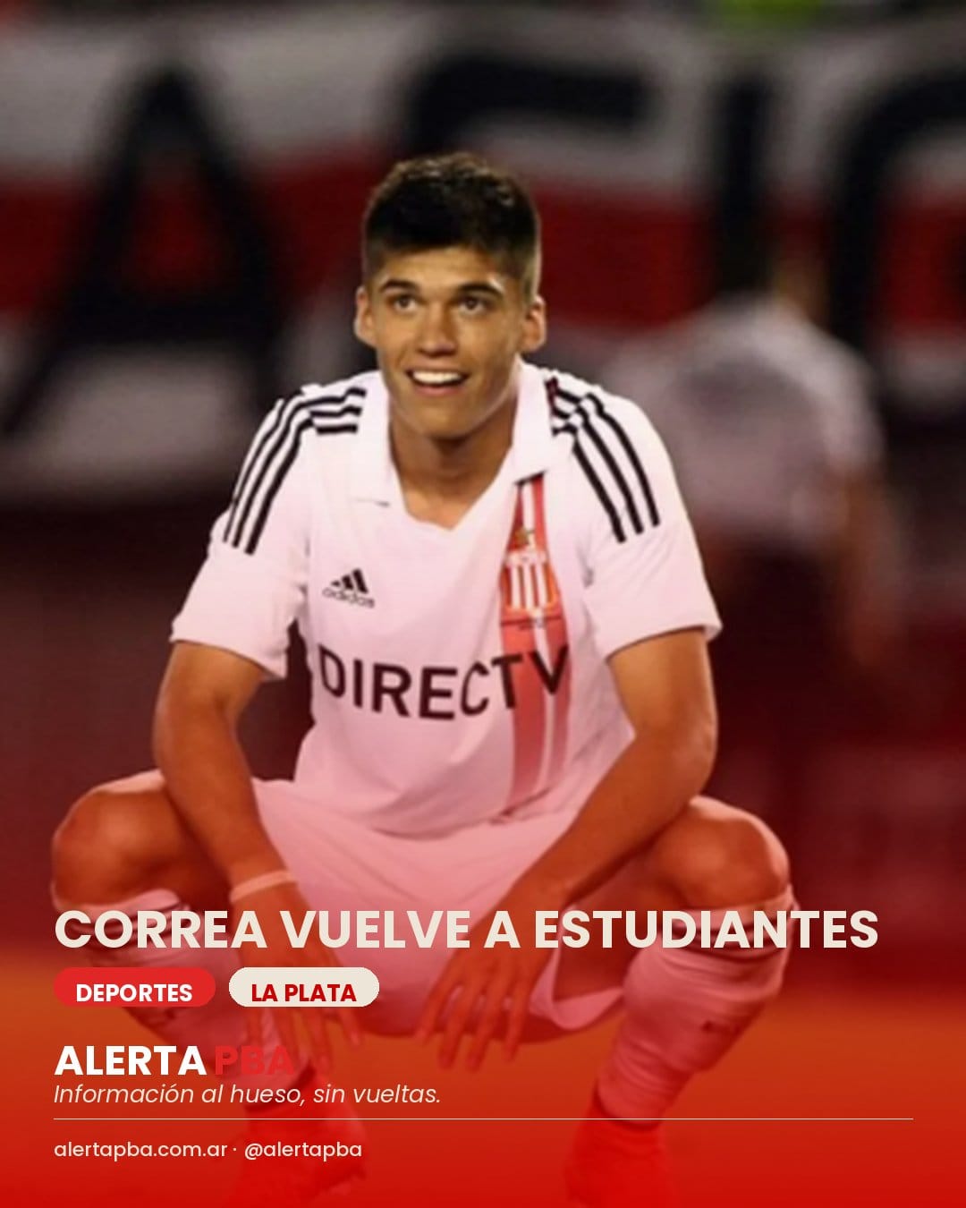 Joaquín Correa vuelve a Estudiantes y este viernes lo esperan en City Bell