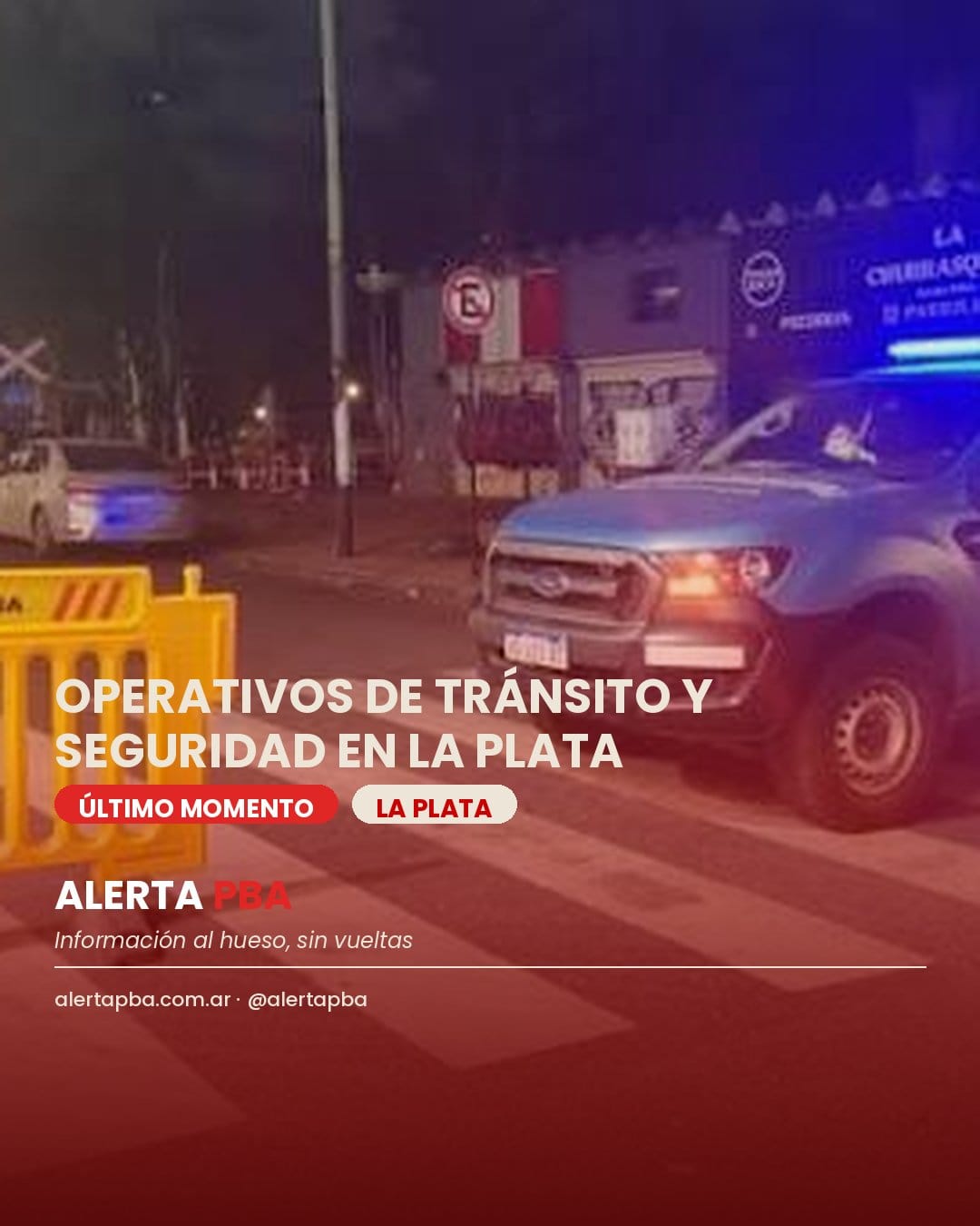 La Plata intensificó los operativos de tránsito y seguridad: más de 100 vehículos secuestrados