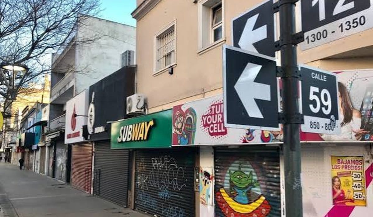 Comercio platense cada vez peor